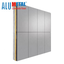 Alumetal 3mm 4mm ldpe internal wall light reflection   aluminium composite panel